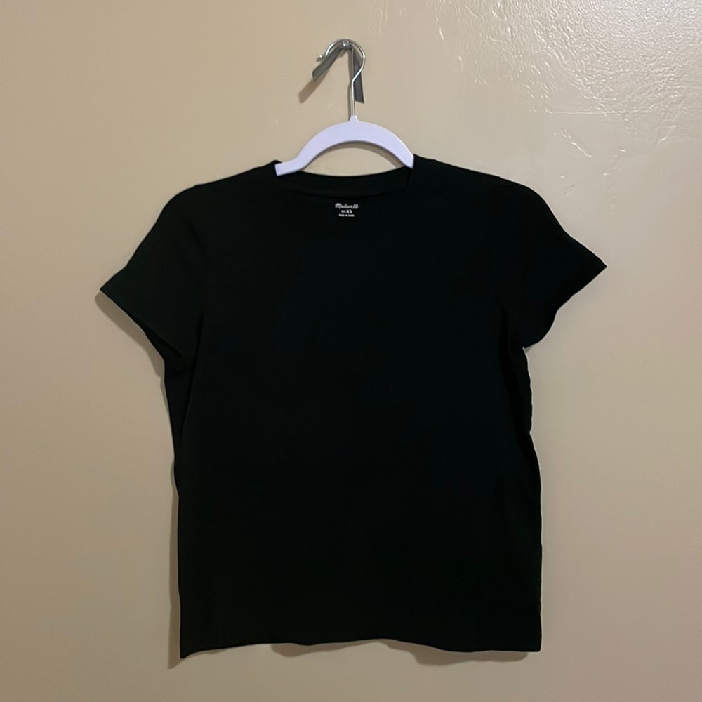Madewell black tee size x-small